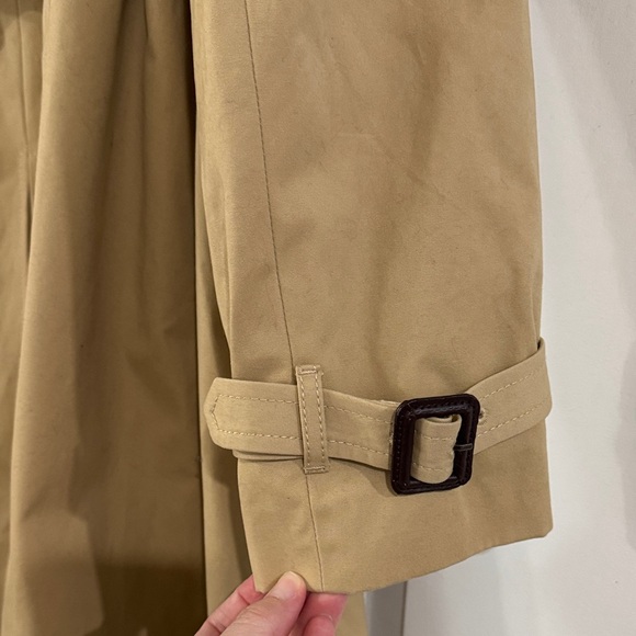 JCrew Tan Trench Coat - Picture 8 of 9